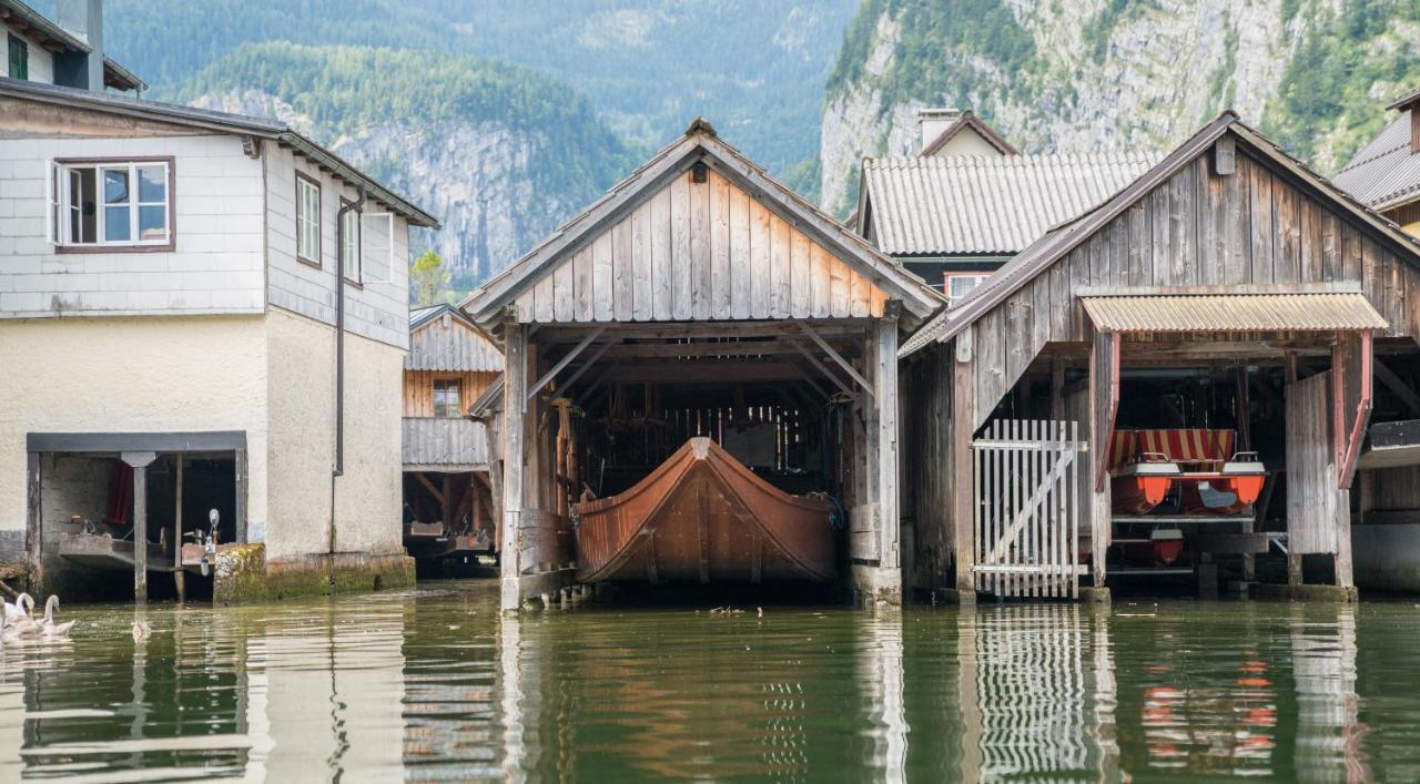 Glueck Am See - Apartment Mit Seezugang Hallstatt Ngoại thất bức ảnh